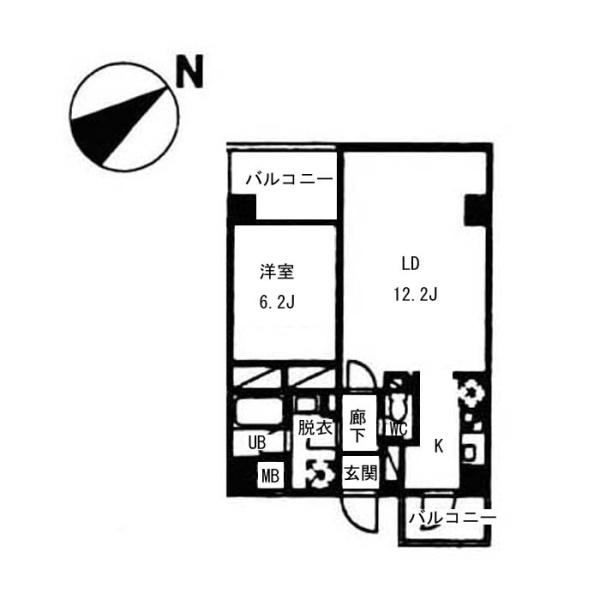 新宿区西早稲田２丁目のマンション