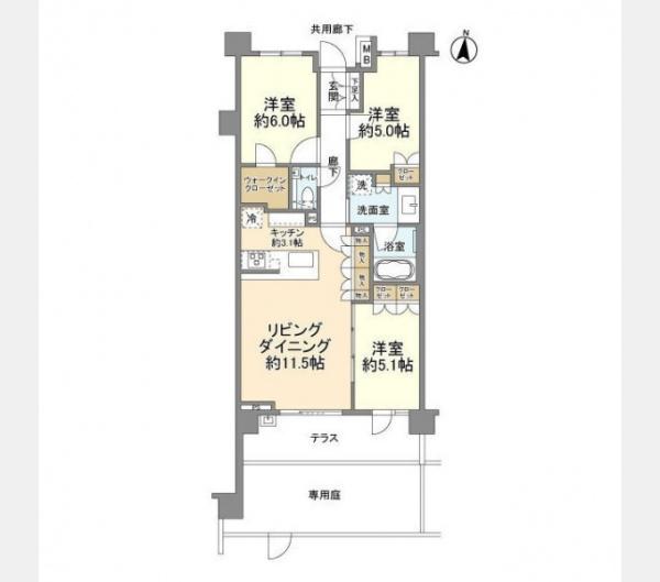 文京区大塚６丁目のマンション
