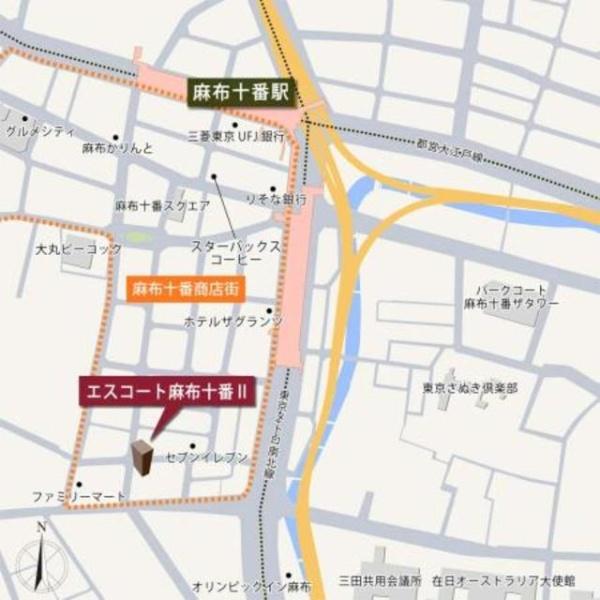港区麻布十番３丁目のマンション