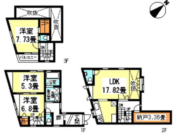 渋谷区広尾３丁目の貸家