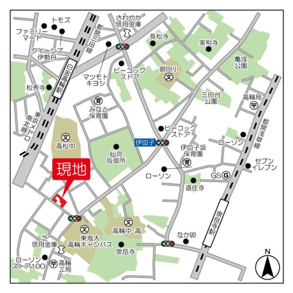 港区高輪１丁目のアパート