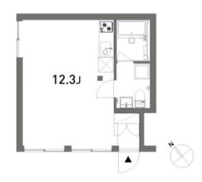 港区高輪１丁目のアパート