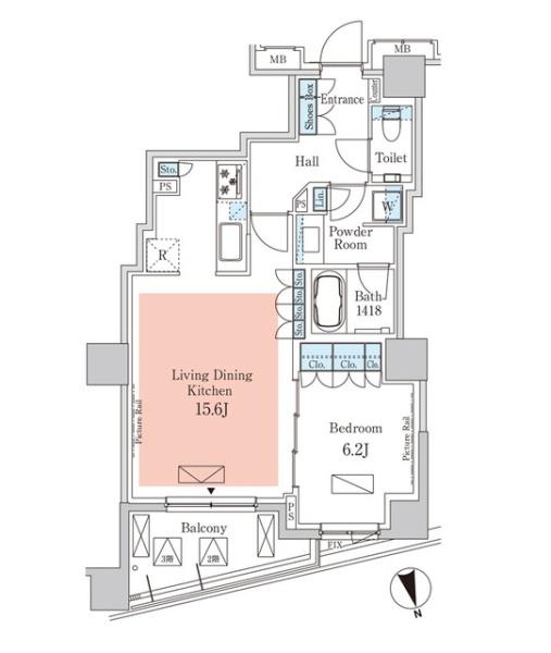 港区元麻布１丁目のマンション