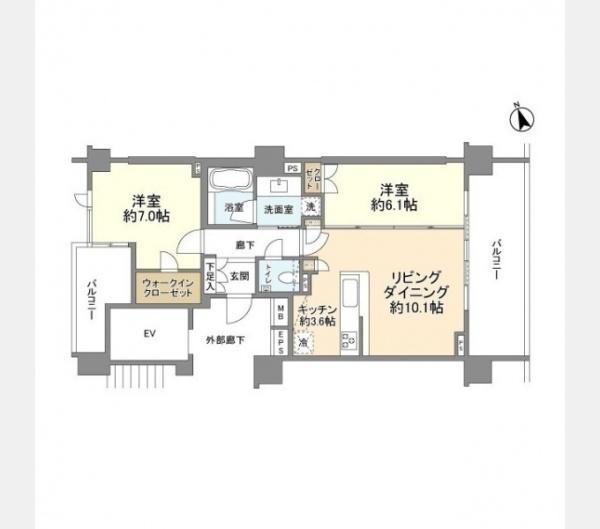 港区芝浦２丁目のマンション