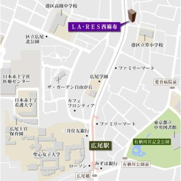 港区西麻布３丁目のマンション