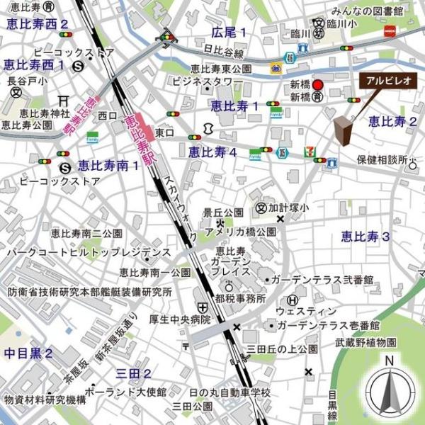 渋谷区恵比寿２丁目のマンション