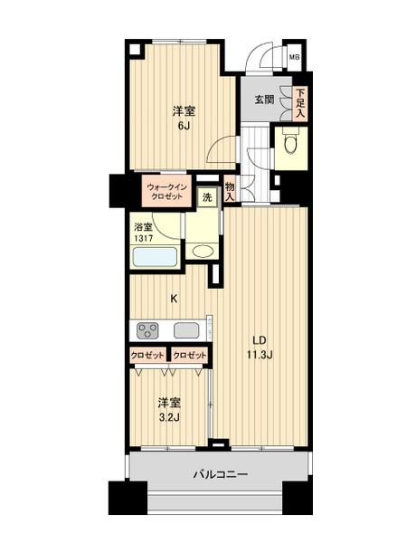 中央区築地７丁目のマンション