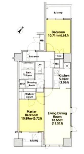 中央区勝どき３丁目のマンション