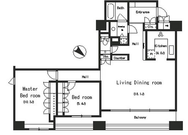 港区南麻布１丁目のマンション