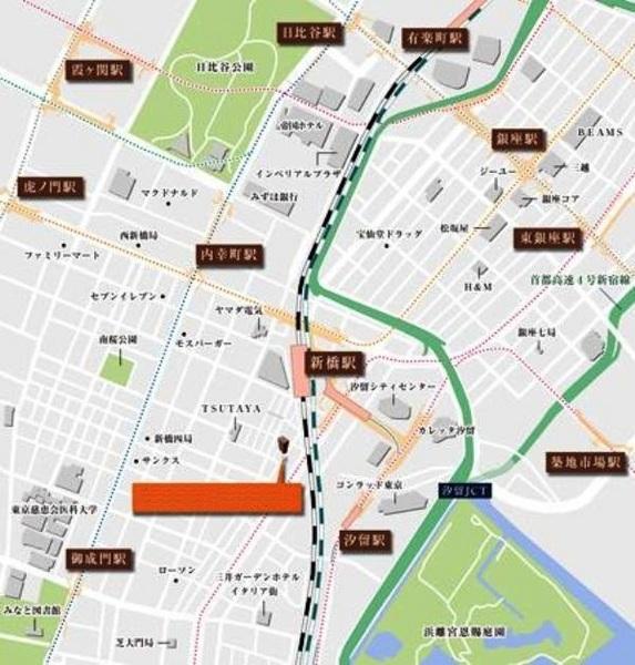 港区新橋４丁目のマンション
