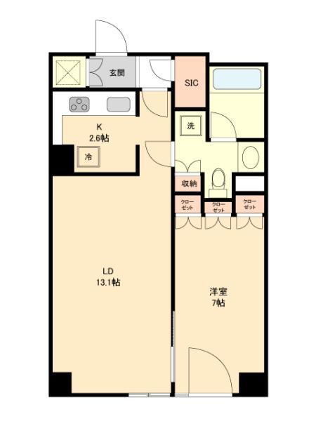 港区麻布十番１丁目のマンション