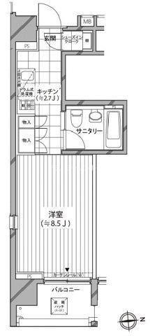 港区麻布十番２丁目のマンション