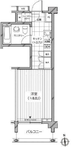 港区麻布十番２丁目のマンション
