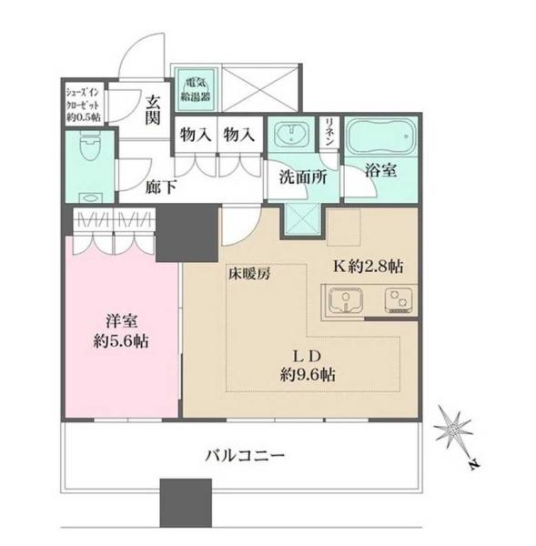 新宿区西新宿５丁目のマンション