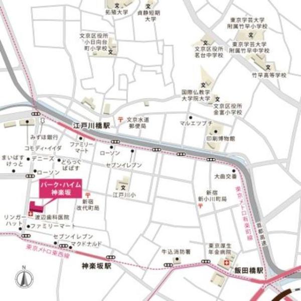 新宿区中里町のマンション