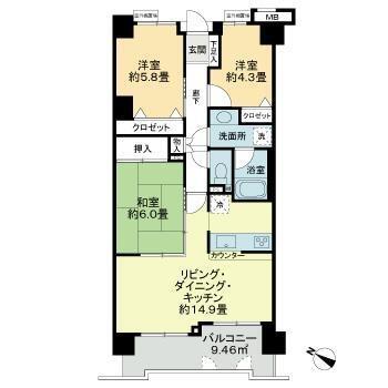 港区白金台３丁目のマンション