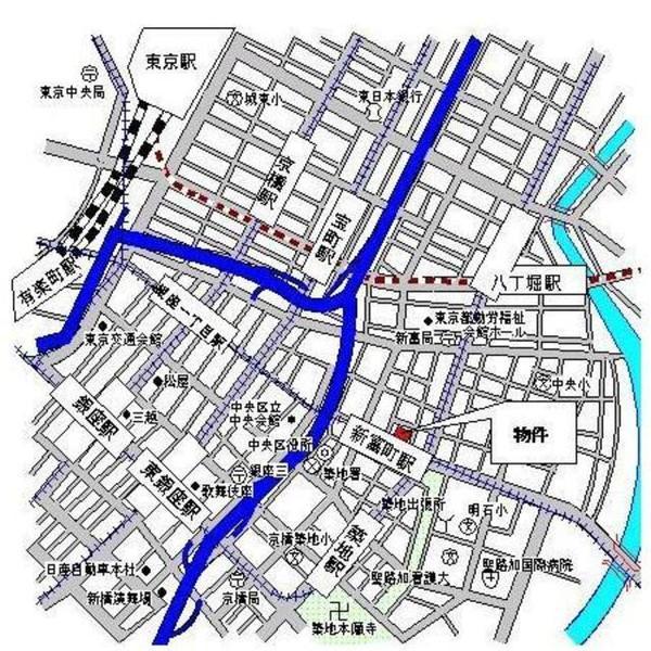 中央区新富２丁目のマンション