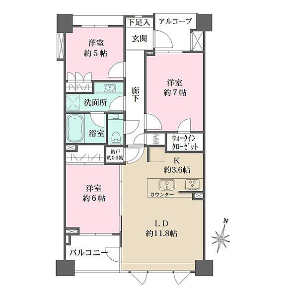 新宿区南元町のマンション
