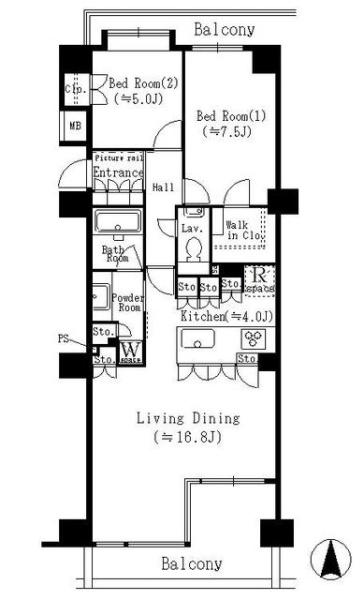 中央区佃１丁目のマンション