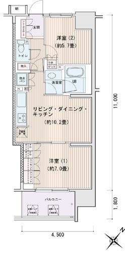 江東区豊洲３丁目のマンション