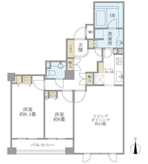 目黒区東山２丁目のマンション