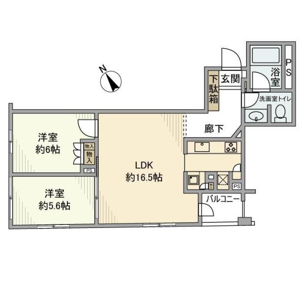 新宿区市谷仲之町のマンション