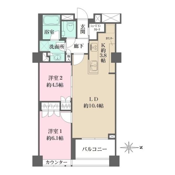 中野区新井１丁目のマンション