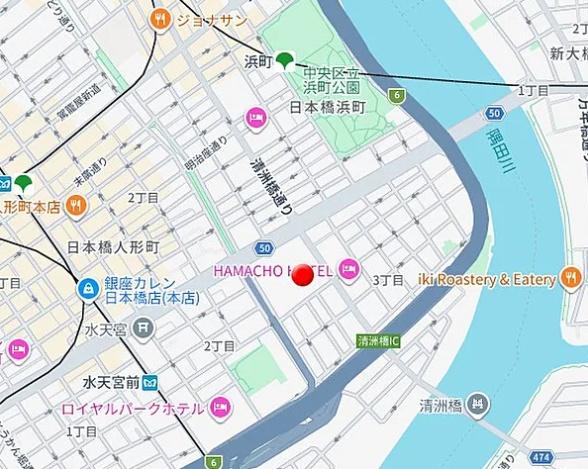 中央区日本橋浜町３丁目のマンション