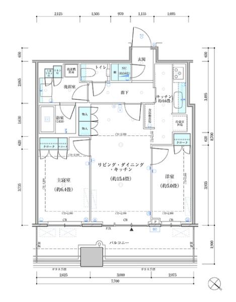 中央区勝どき４丁目のマンション