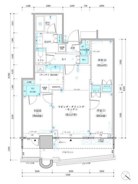 中央区勝どき４丁目のマンション