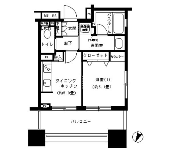 新宿区市谷本村町のマンション