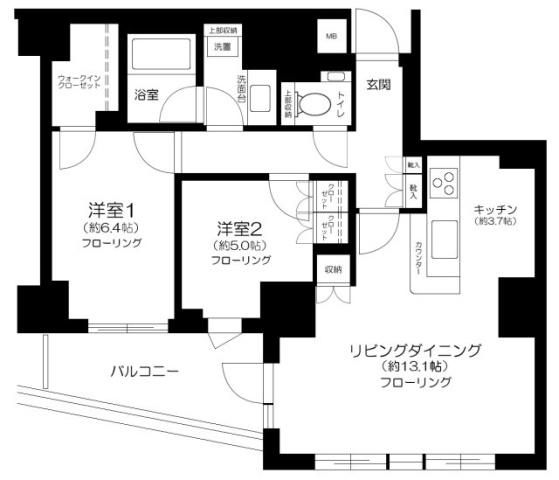 新宿区市谷薬王寺町のマンション