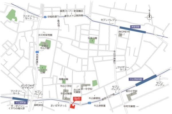 新宿区南山伏町のマンション