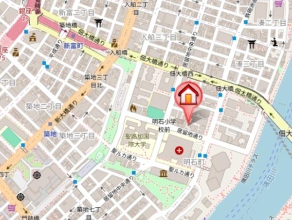 中央区明石町のマンション
