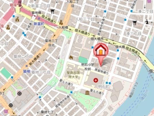 中央区明石町のマンション