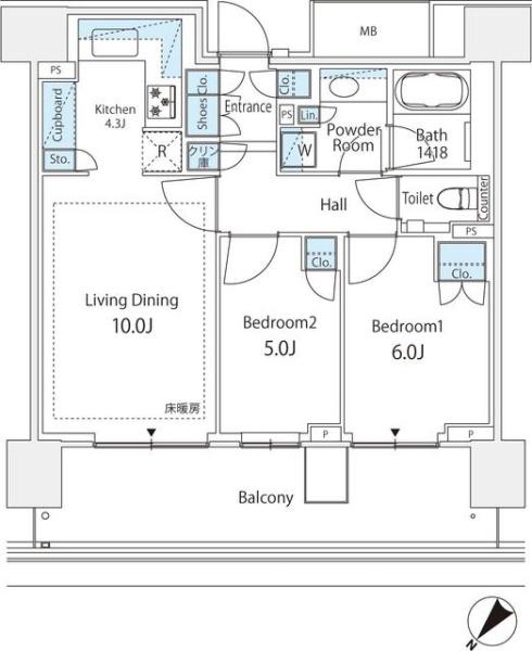中央区晴海５丁目のマンション