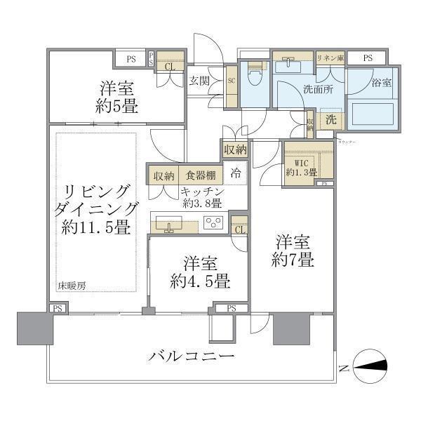 中央区晴海５丁目のマンション