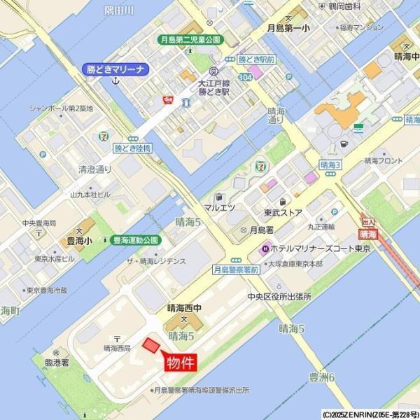 中央区晴海５丁目のマンション
