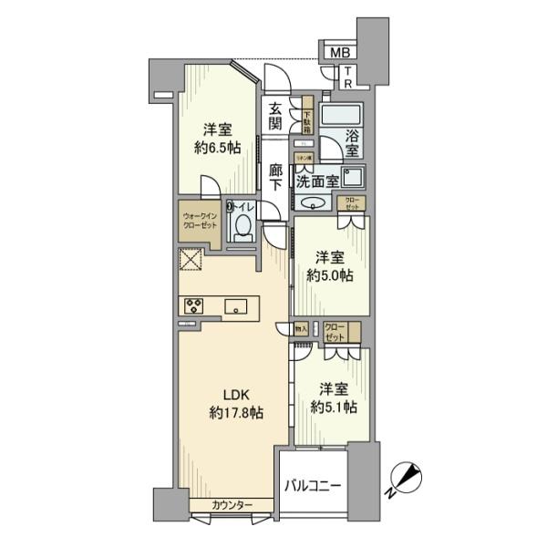 中央区佃２丁目のマンション