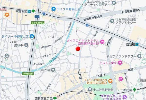 新宿区西新宿５丁目のマンション