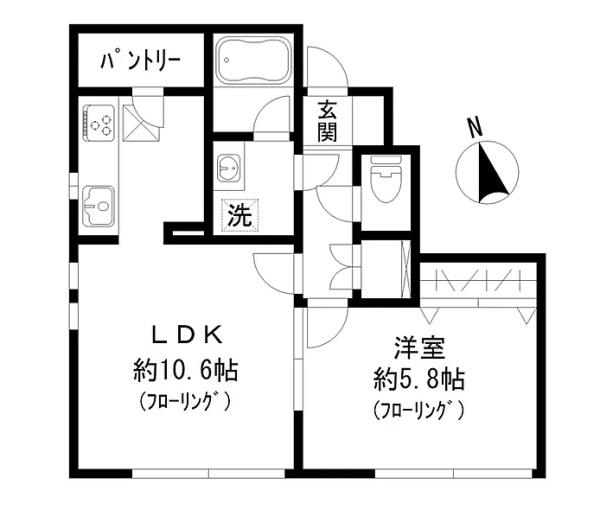 渋谷区代々木５丁目のアパート