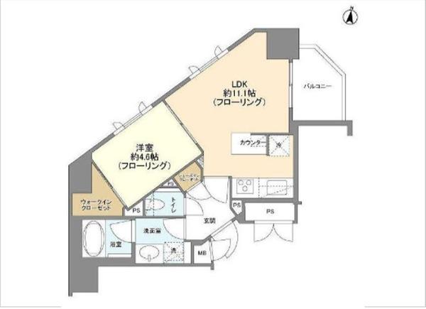 新宿区北新宿１丁目のマンション