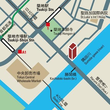 中央区築地６丁目のマンション