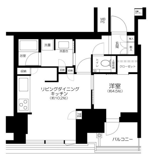 港区芝浦４丁目のマンション