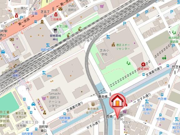 港区芝浦２丁目のマンション