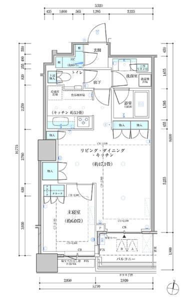 中央区勝どき４丁目のマンション