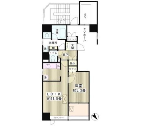 中央区築地６丁目のマンション