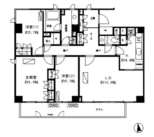 世田谷区等々力８丁目のマンション