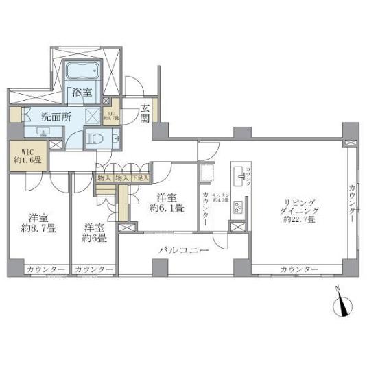 港区南青山７丁目のマンション
