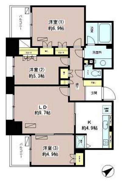 港区芝浦３丁目のマンション